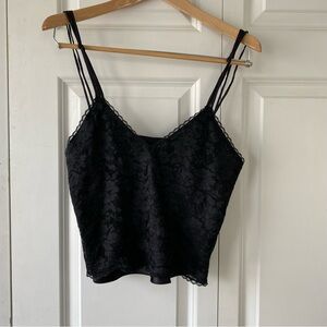 Victoria's Secret Black Lace Camisole